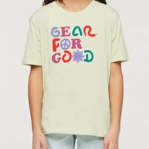 Cotopaxi Kids Gear for Good Organic T-Shirt Kids Unisex Lichen Green